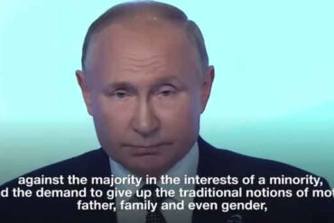 Putin Delivers Speech On The Destruction Of Western Society And It Will Blow You Away!