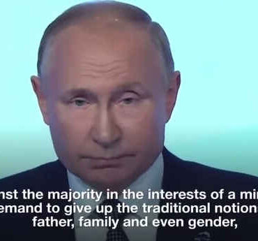 Putin Delivers Speech On The Destruction Of Western Society And It Will Blow You Away!
