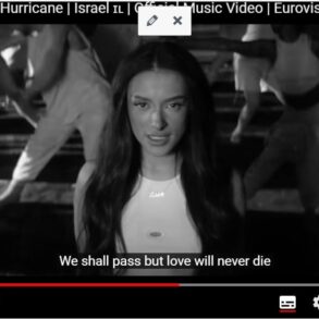 Israels bidrag til song contest, Hurricane sunget af Eden Golan – Schweiz vandt konkurrencen i Malmø