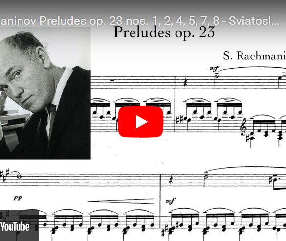 Rakhmaninov: Seks preludier fra op. 23 (utgitt 1903).