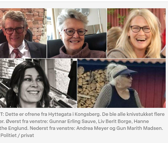 I Norge er alle forbrydere blonde og blåøjede