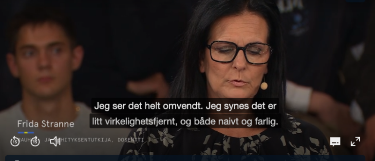 «Debatten» – svag modstand mod optrapning