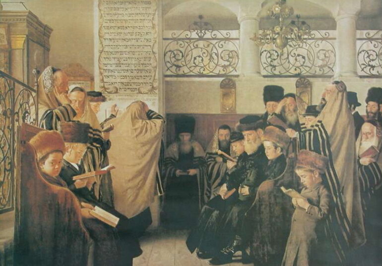 Yom Kippur - Forsoningsdagen (før 1907?).