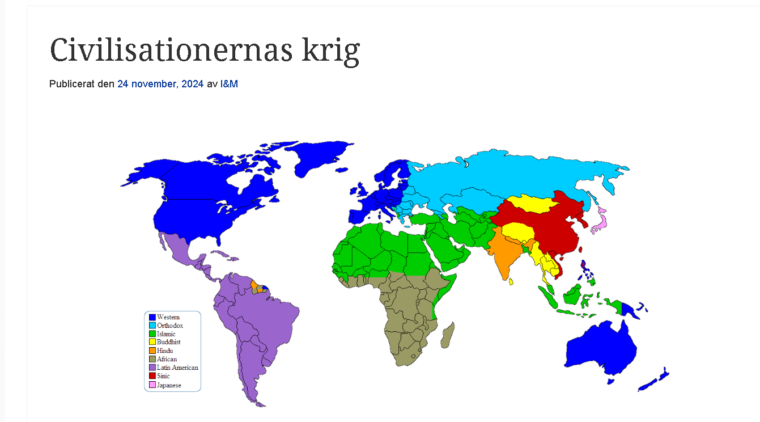 Civilisationernas krig « Snaphanen.dk