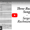 Mellemspil – Rakhmaninov: Tre russiske sanger op. 41 (1926).