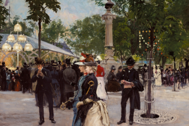 Sommeraften i Tivoli, København (1888).