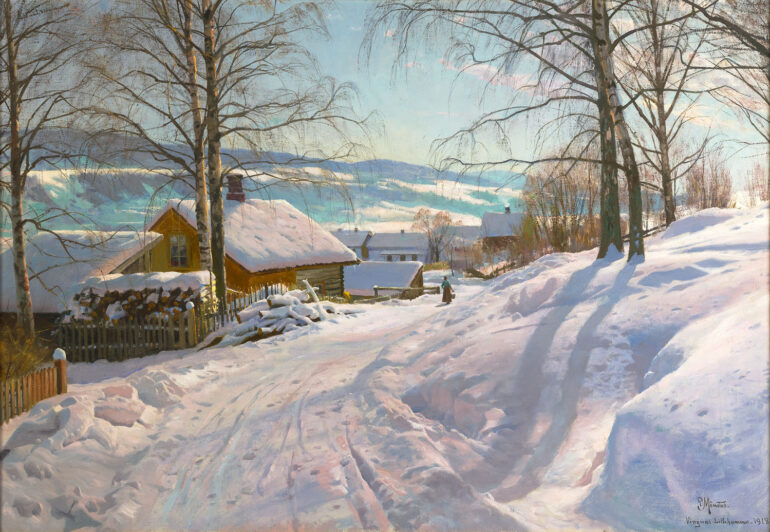 Vingnes ved Lillehammer (1918).