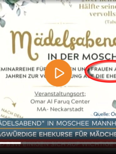 Den Korte Avis | I Tyskland bliver der holdt ægteskabskurser for piger på 13 år i moské – flere muslimer betyder flere barnebrude, også i Danmark
