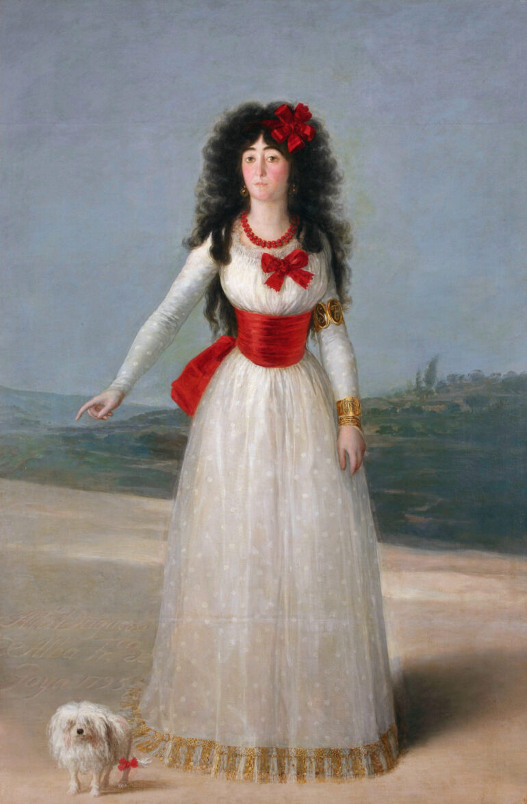 María Teresa de Silva, 13. hertuginne av Alba (1795).