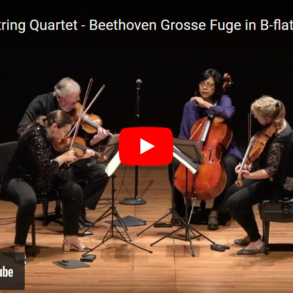 Beethoven: Grosse Fuge op. 133 (1825).