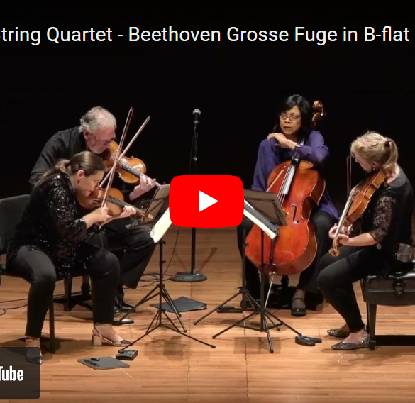 Beethoven: Grosse Fuge op. 133 (1825).