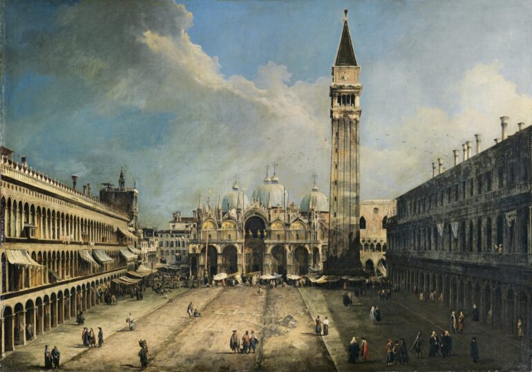 Piazza San Marco i Venezia (1723-24).