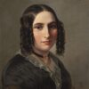 Portrett av Fanny Hensel, f. Mendelssohn-Bartholdy (1842).