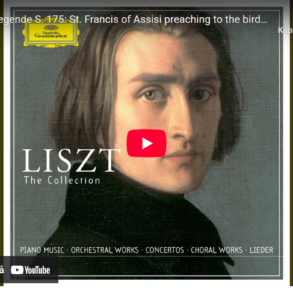 Mellemspil – Liszt: St.Franciscus av Assisi preker for fuglene (1863).