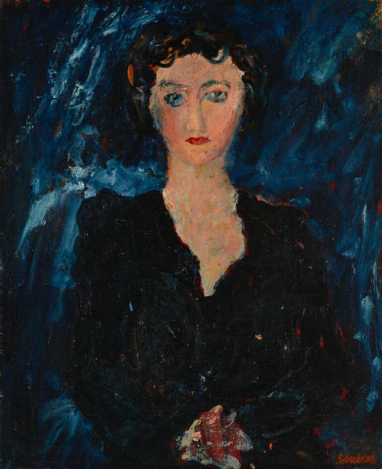 Portrett av en dame (c.1928).