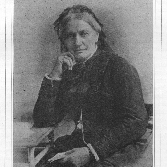 Clara Schumann, London (c.1888).