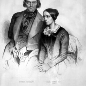 Clara og Robert Schumann (1847).