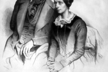 Clara og Robert Schumann (1847).