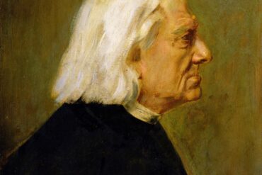 Komponist og pianist Franz Liszt (1884).