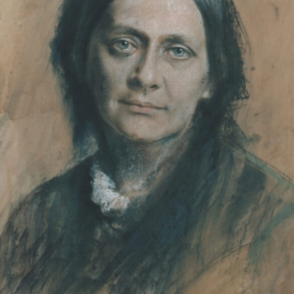 Portrett av Clara Schumann (1878).