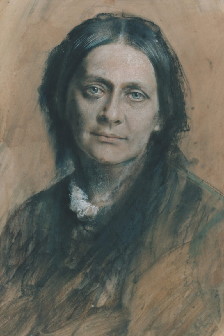 Portrett av Clara Schumann (1878).