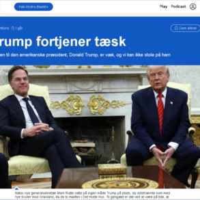 Trump skal have tæsk, skriver Ekstra Bladet « Snaphanen.dk