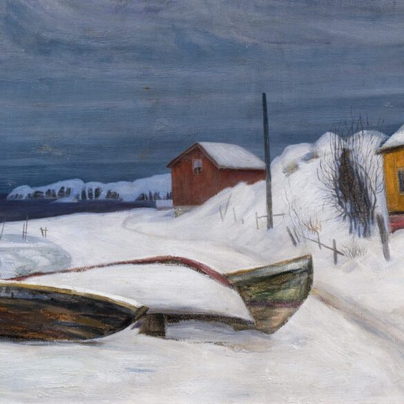 Fra en uthavn (1909).