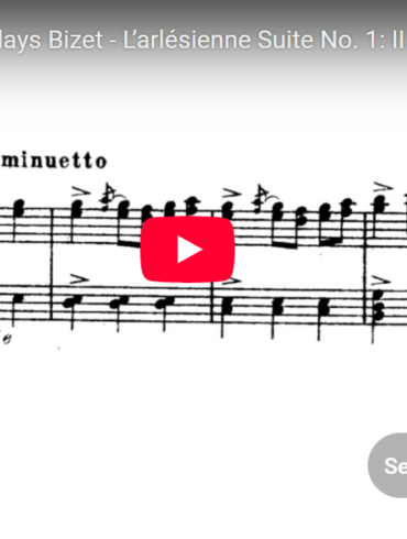 Mellemspil – Bizet/Rakhmaninov: Menuet-fra L’Arlesienne-suite nr.1.