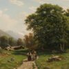 Sveitsisk landskap (1866).