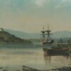 Udsigt i Christiania Omegn (1852).