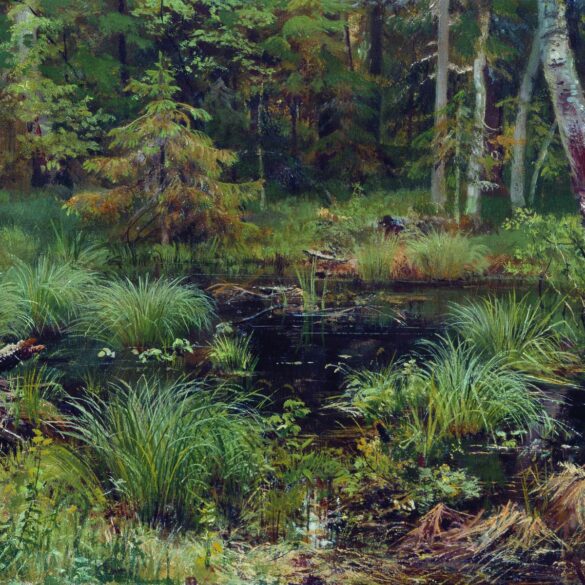 Vår i skogen (1892).
