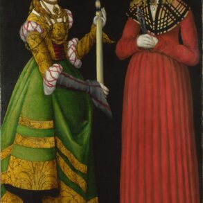 De hellige Genevieve og Apollonia (1506).