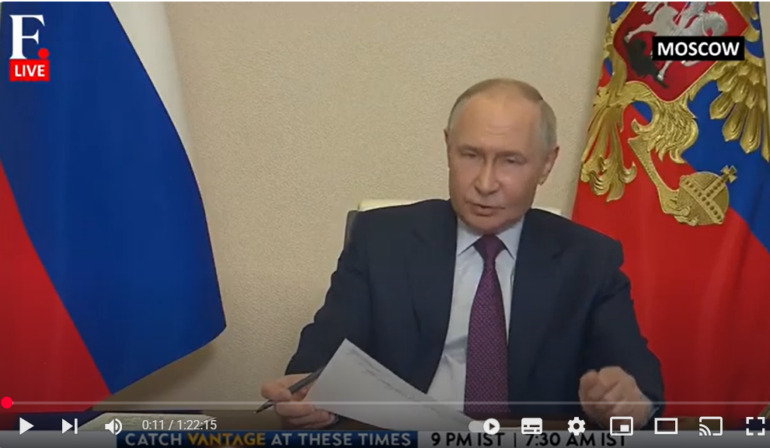 Den Korte Avis | Putin bliver væk fra de fredsforhandlinger, han selv har foreslået – det udstiller, at det er Rusland, der vil fortsætte krigen