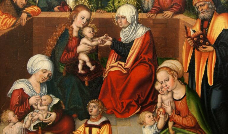 Den hellige slekten (1520-25).