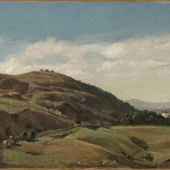 Ekeberg og Oslo kirke (1852).