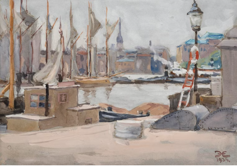 Från Strandvägen (1934).