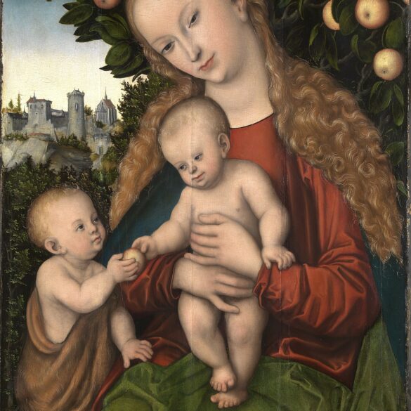 Maria med Jesusbarnet og den unge Johannes Døperen (c.1535)