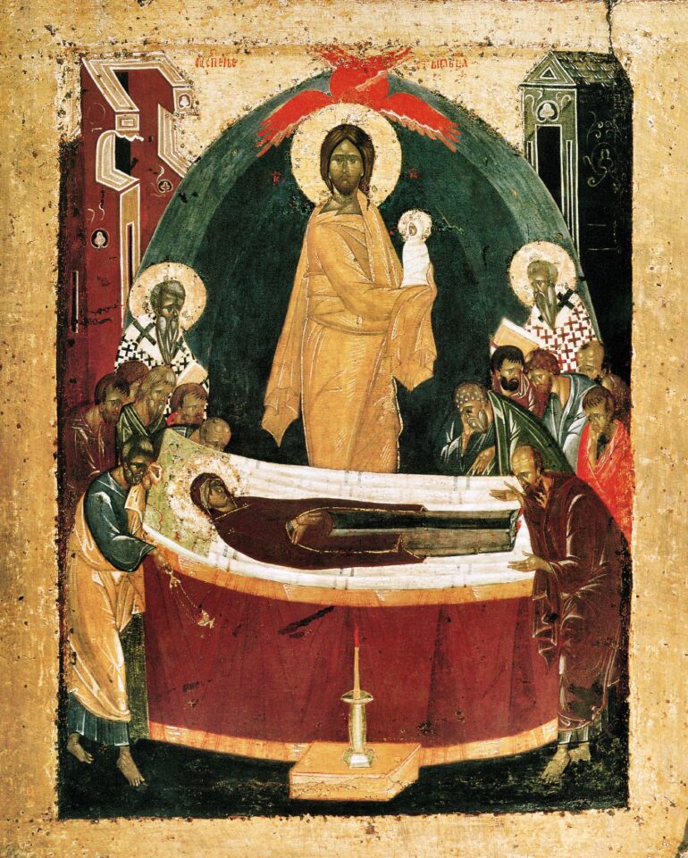 Marias innsovning (1392).