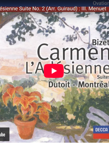 Mellemspil – Bizet: Menuet fra L’Arlesienne-suite nr. 2 (utgitt 1879).