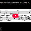 Mellemspil – Brahms: Koralpreludium  Schmücke dich, o liebe Seele, op. 122 nr. 5 (1896).