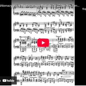 Mellemspil – Rakhmaninov: Preludium op. 32 nr. 3 i E-dur (1910).