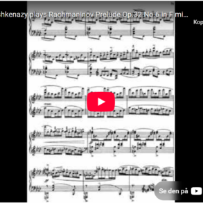 Mellemspil – Rakhmaninov: Preludium op.32 nr. 6 i f-moll (1911).