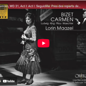 Mellemspil – Seguidilla fra første akt av Bizets opera Carmen