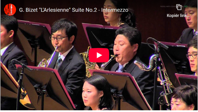 Mellenspil – Bizet: Intermezzo fra L’Arlesienne-suite nr, 2, utgitt 1879.