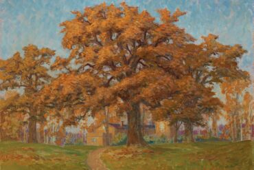 Motiv från Djurgården (1906).