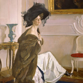 Portrett av fyrstinne Olga Konstantinovna Orlova (1911).