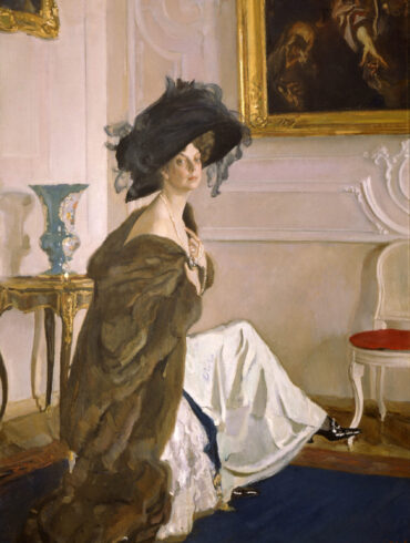 Portrett av fyrstinne Olga Konstantinovna Orlova (1911).