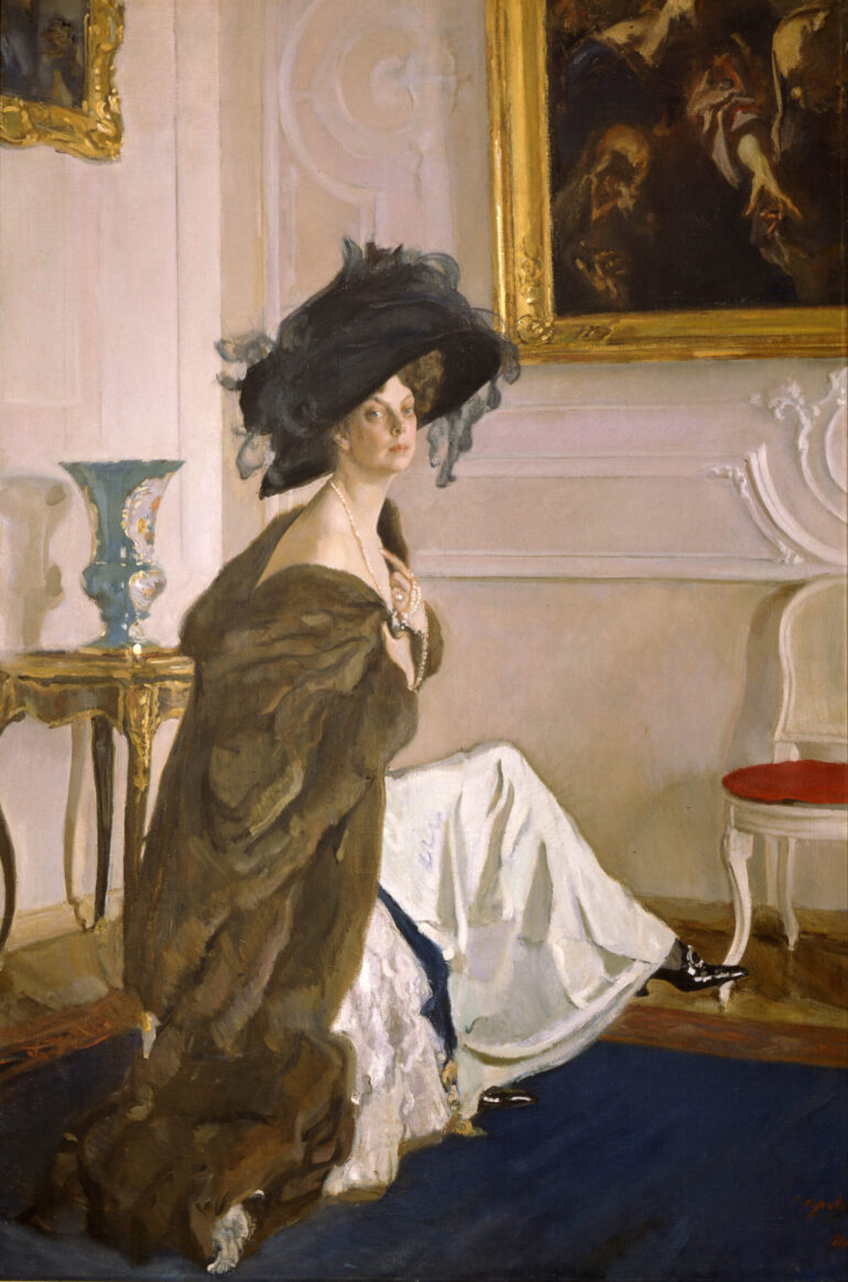 Portrett av fyrstinne Olga Konstantinovna Orlova (1911).