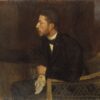 Prins Eugen vid staffliet (1895).