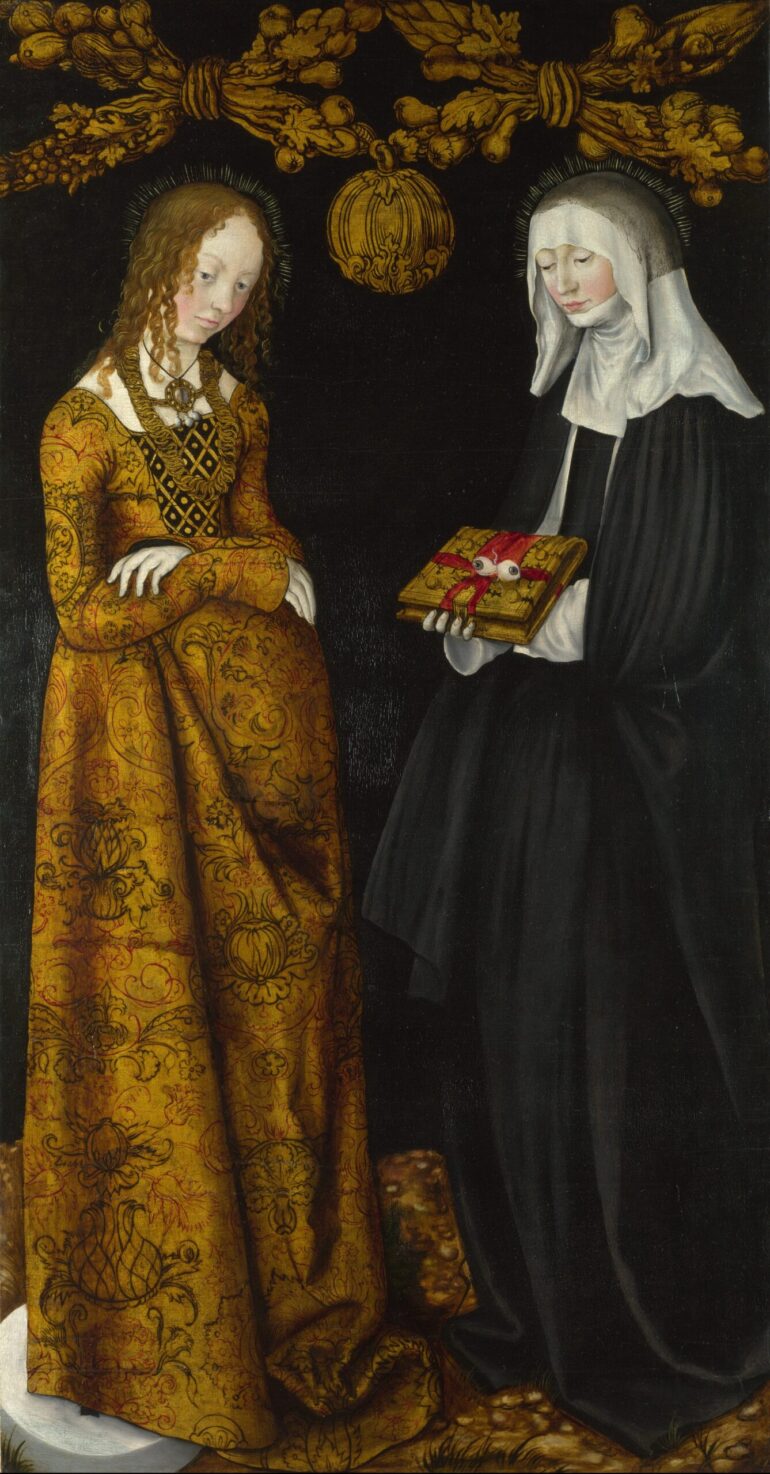 Santa Christina og Santa Ottilia (1506).